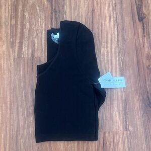 Aeropostale Convertible Black Top